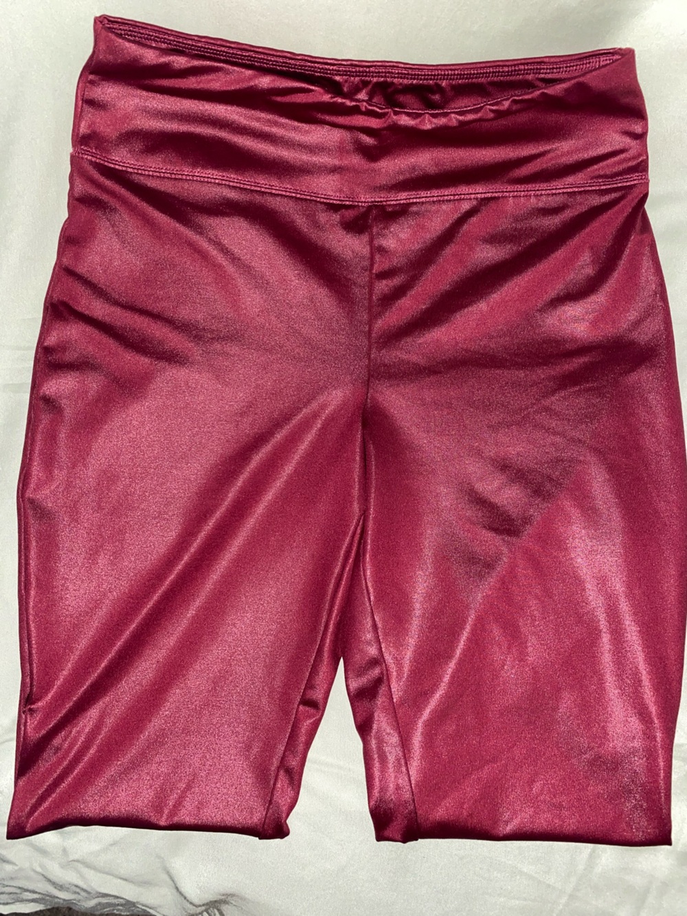 wild fable Shimmery Wine Red leggings